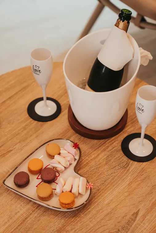 Champagne et douceurs au Spa Elite